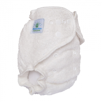 2nd quality Blümchen Kuschel diaper Organic Cotton OneSize (3-16kg)